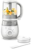 Philips Avent SCF875/02 - Procesador de alimentos para bebé 4 en 1, color blanco
